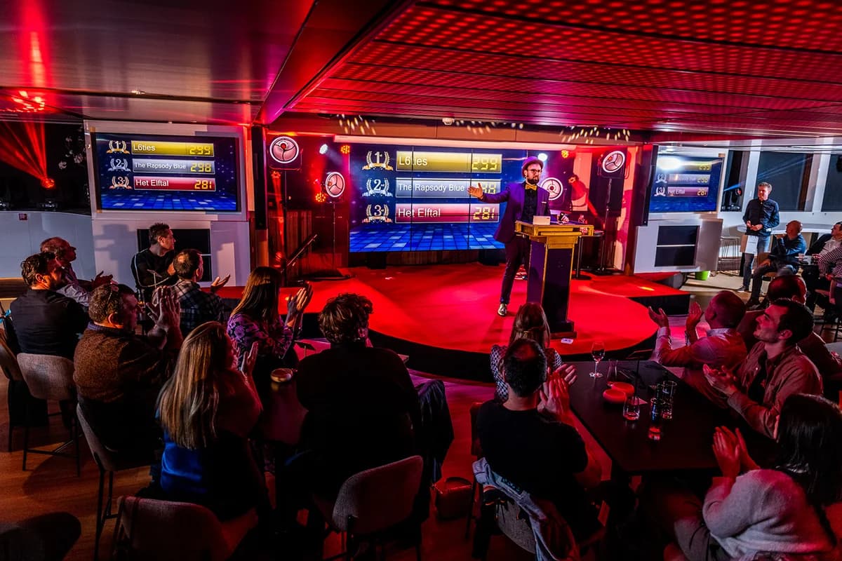 QuizX event sfeerbeeld