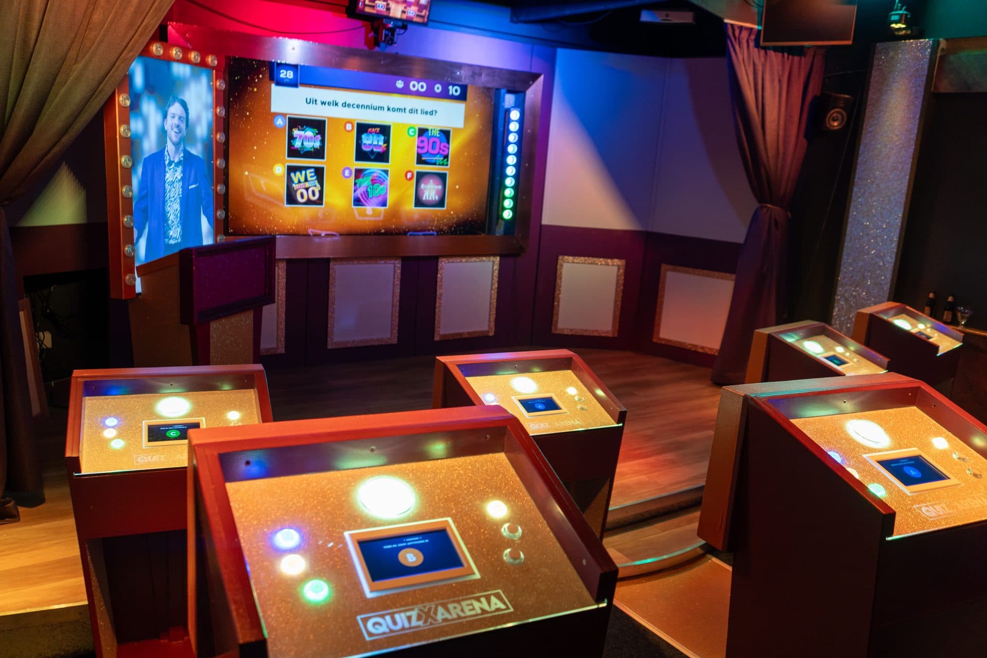 Het team achter QuizX Arena - 10+ jaar entertainment ervaring