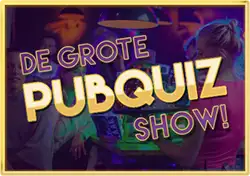 QuizX pubquiz show met groot publiek