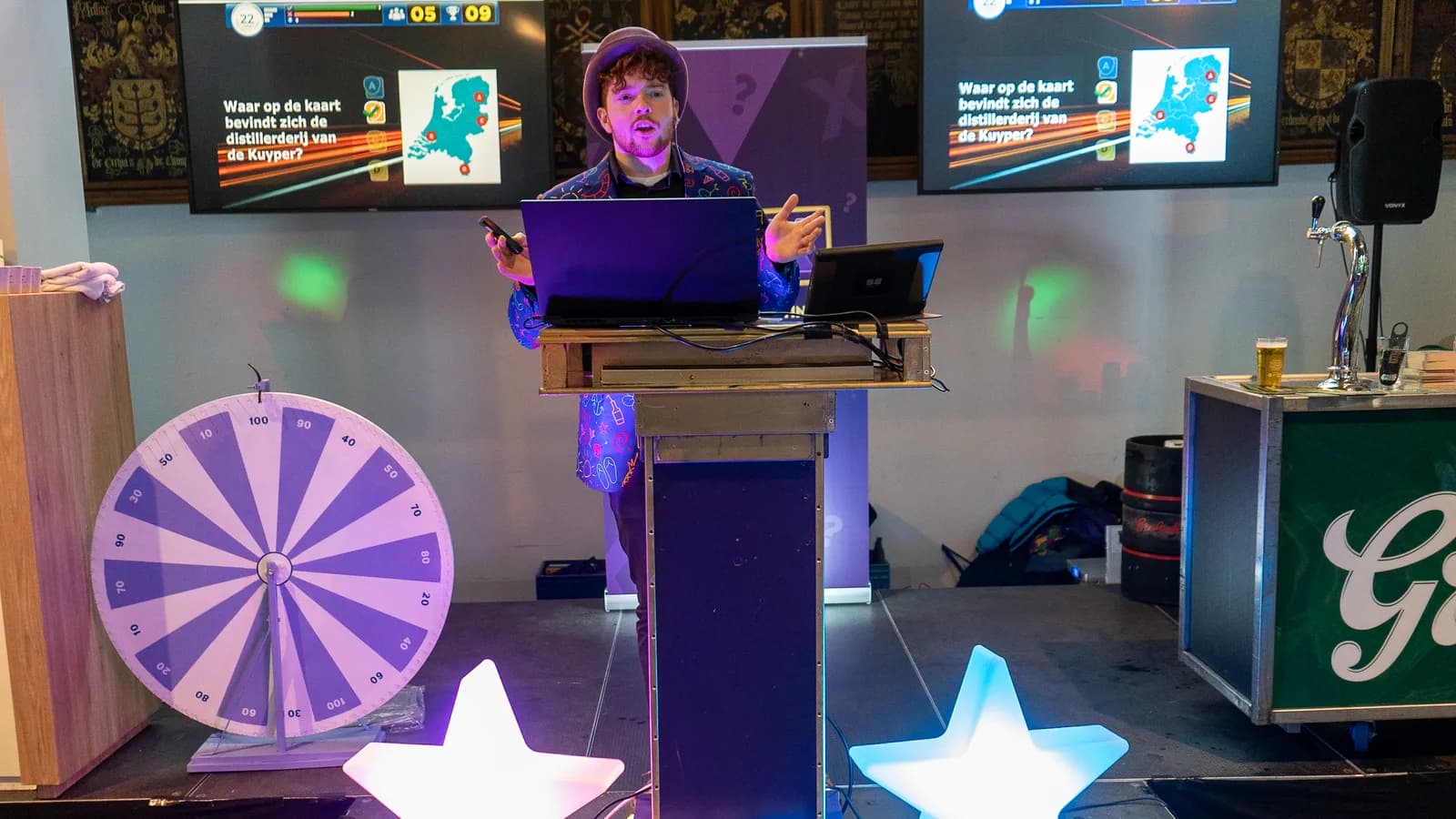 QuizX event sfeerbeeld