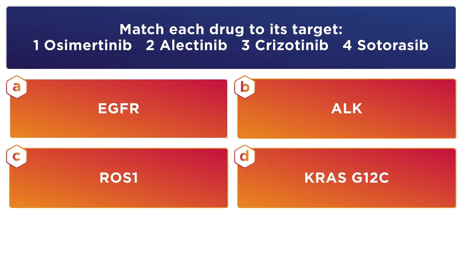 Quizronde-voorbeeld: Match the pairs, twee kolommen verbinden