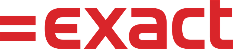 Logo Exact Software — bedrijfspubquiz klant van QuizX