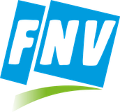Logo FNV — bedrijfspubquiz klant van QuizX