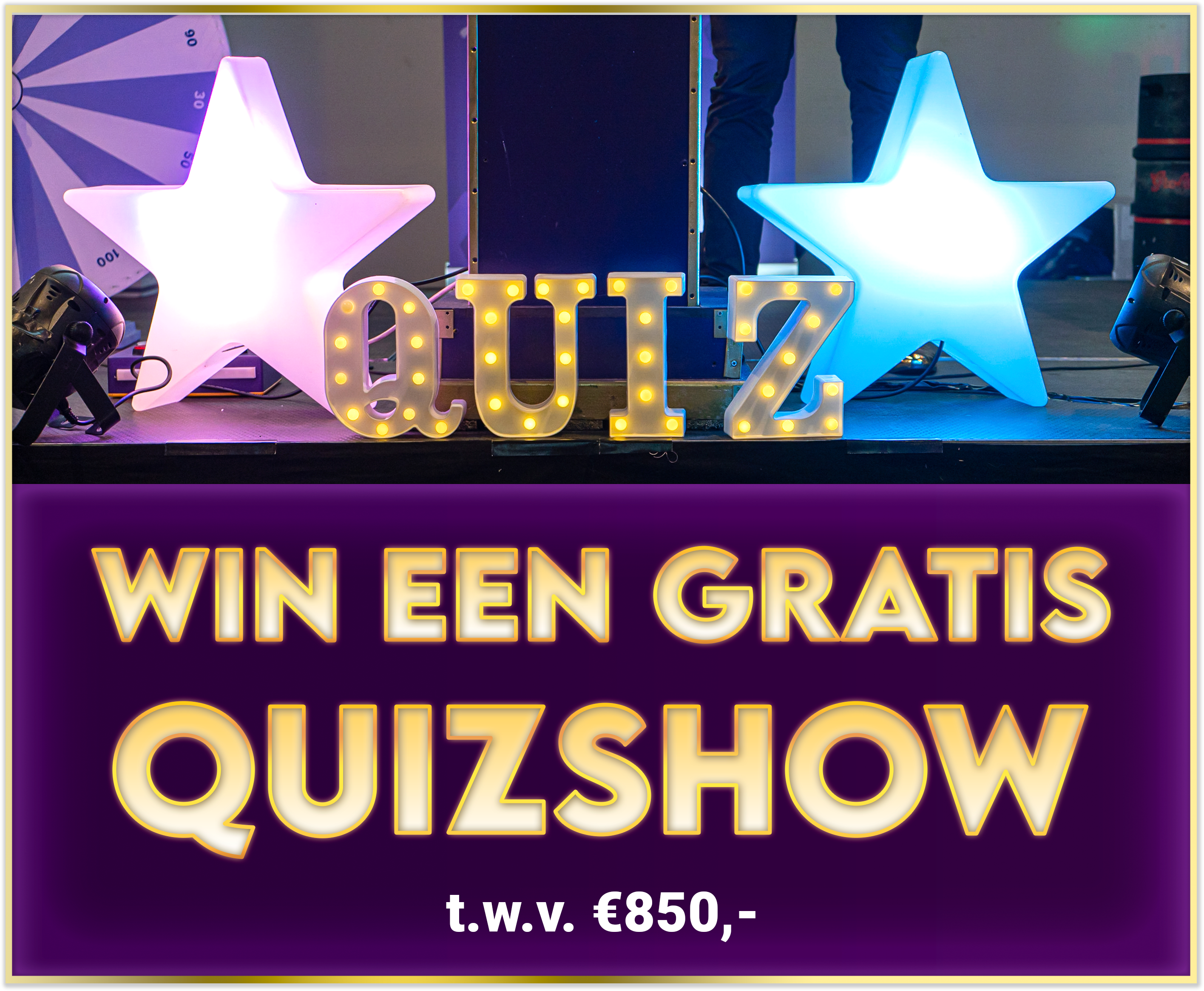 Win een gratis quizshow